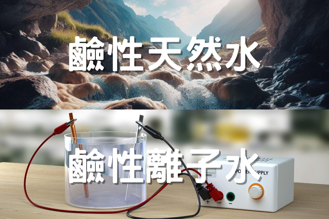 鹼性天然水、鹼性離子水 - 愛瑞雅氣泡泉水