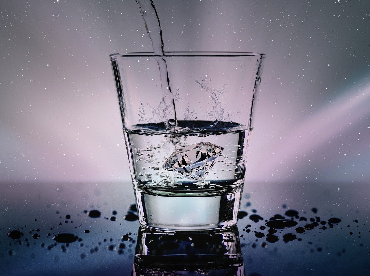 氣泡水可以天天喝嗎？水就像鑽石一樣，喝下讓健康閃耀！